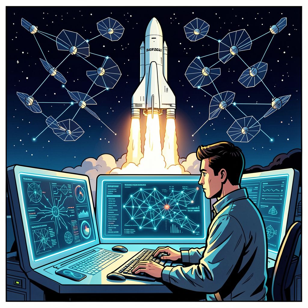 Ruimtevaartbedrijf SpaceX boekt miljardenwinst door explosieve groei in AI en satellietinternet.