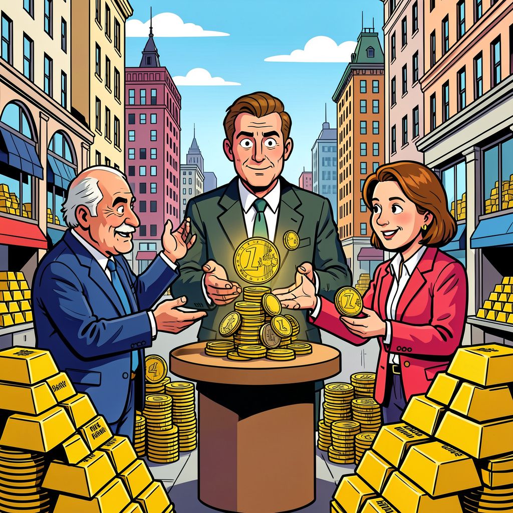 Frankrijk verkoopt goud in New York en koopt nieuw goud in Europa voor 12,8 miljard euro winst