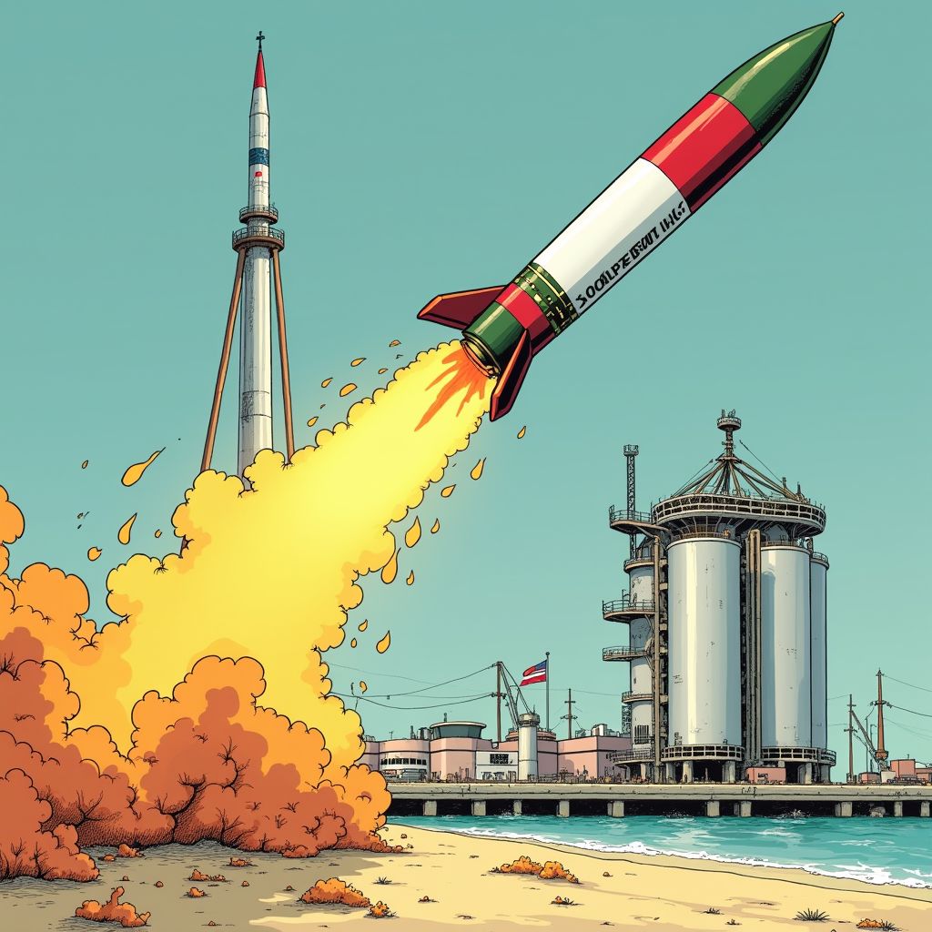 Iran raakt 's werelds grootste gasfabriek met raket terwijl Qatar diplomatieke banden doorsnijdt