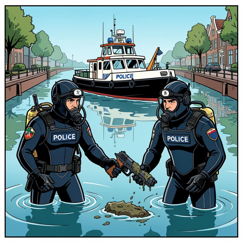 De politie zoekt weer naar het moordwapen uit een twaalf jaar oude vergismoord.