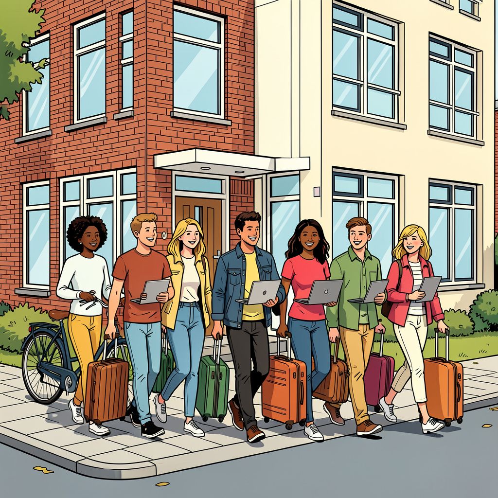 Europese jongeren vliegen sneller uit als ze een baan hebben