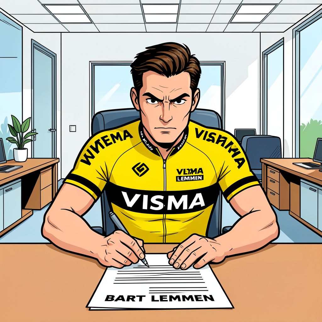 Visma beloont oud-militair Bart Lemmen met een contract tot eind 2029.