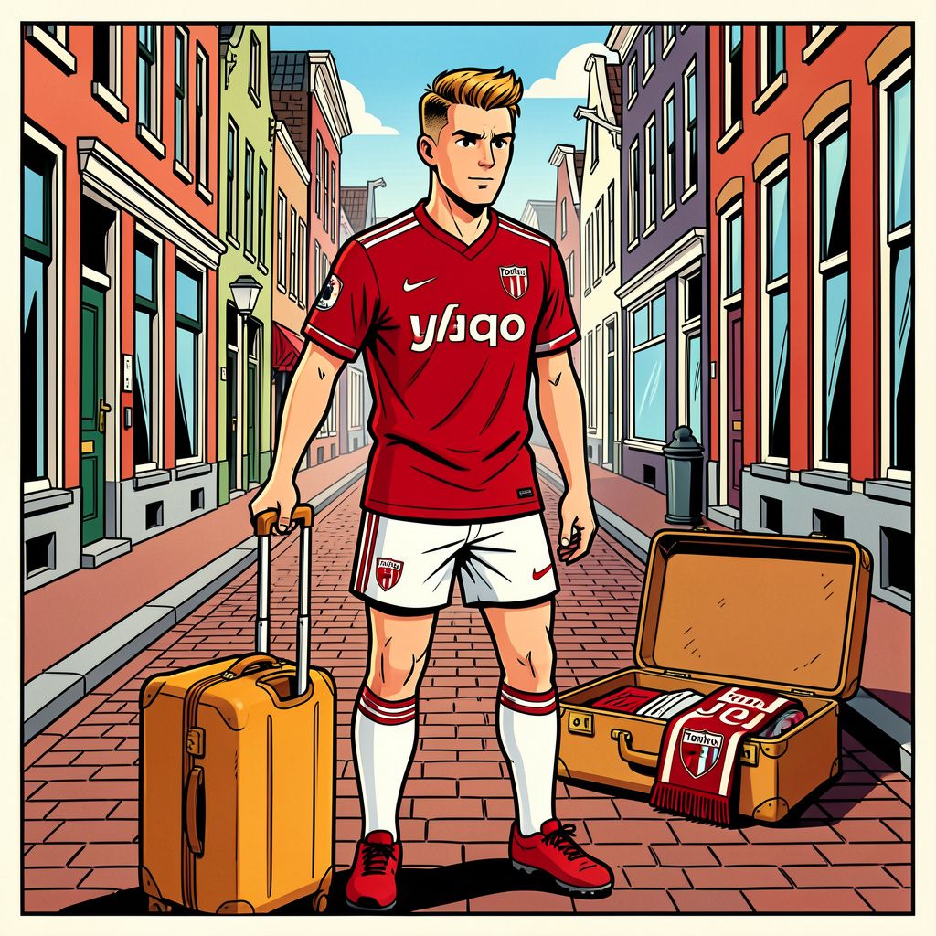 Ajax-middenvelder Kian Fitz-Jim pakt zijn koffers voor een Italiaans avontuur bij Torino.
