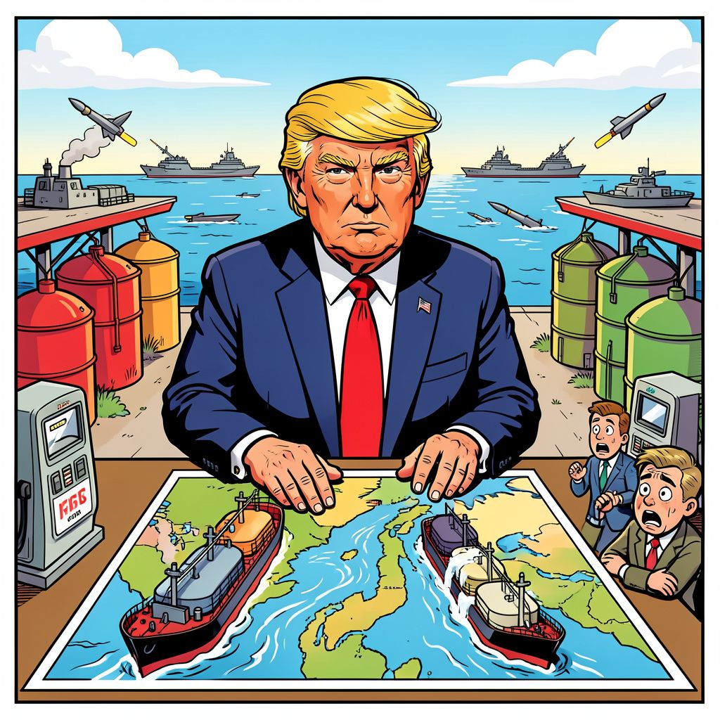 Trump overweegt maandenlange blokkade van Iran terwijl benzineprijzen exploderen