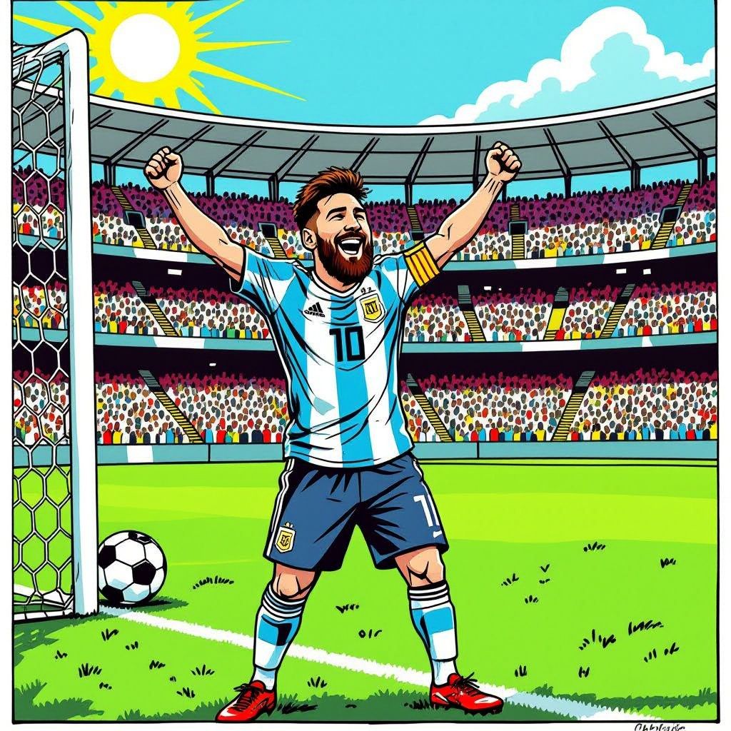 Messi scoort op zijn 38ste en breekt een record dat 69 jaar standhield