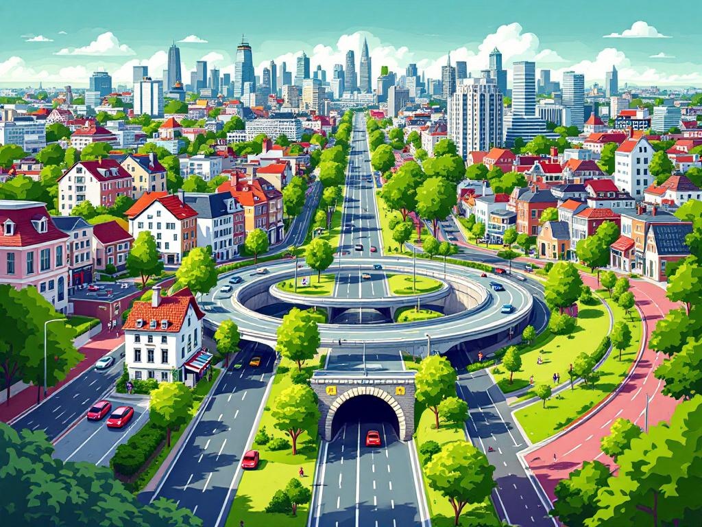 Amsterdam wil snelweg A10 West transformeren tot groene stadsstraat