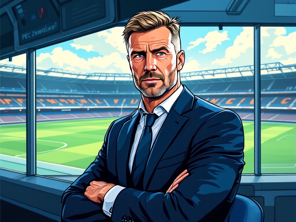 Henry van der Vegt neemt roer PEC Zwolle als nieuwe hoofdtrainer