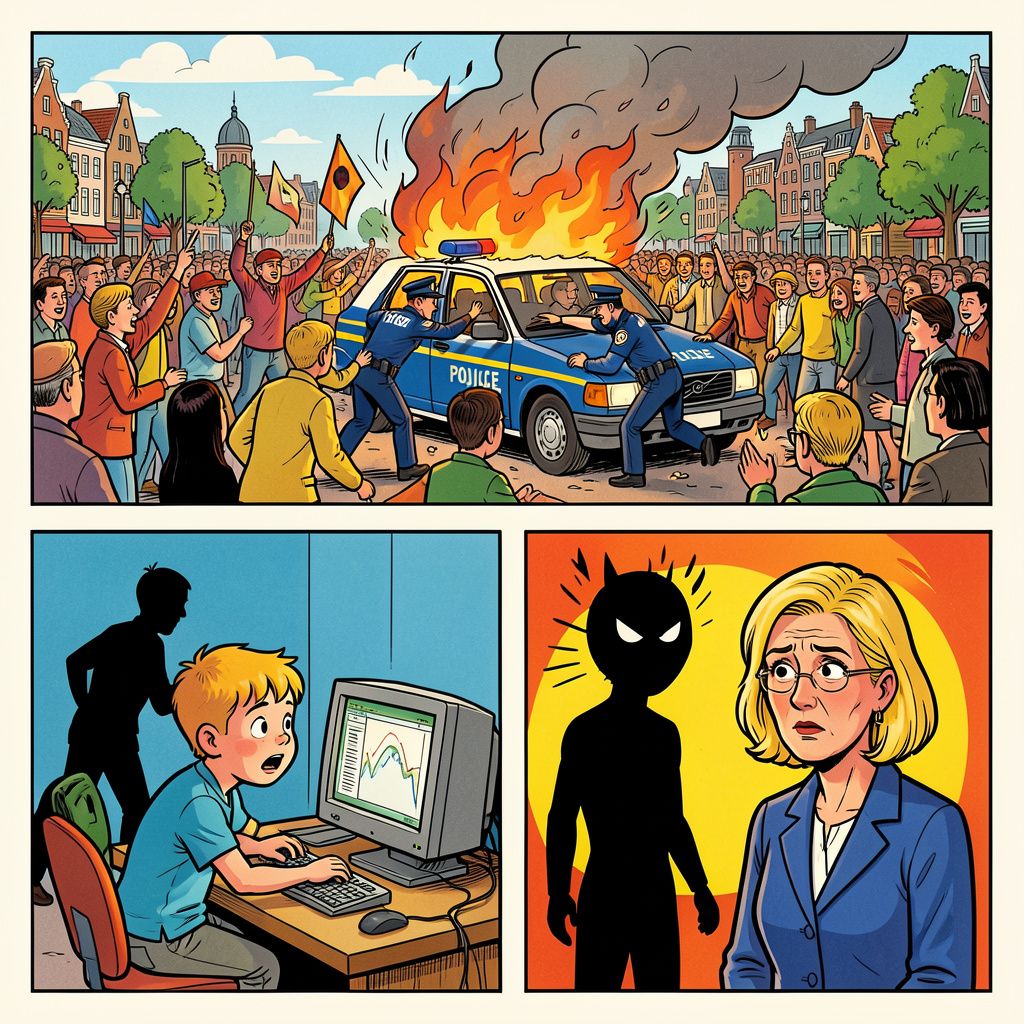 Online seksueel misbruik steeg met 46 procent in 2025 terwijl politie vaker werd aangevallen