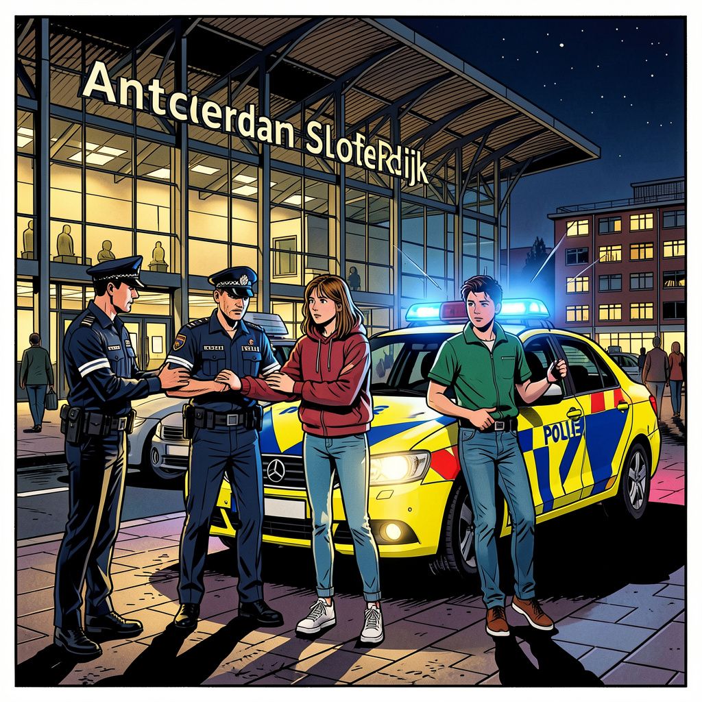 Drie tieners opgepakt na bloedige steekpartij bij station Sloterdijk