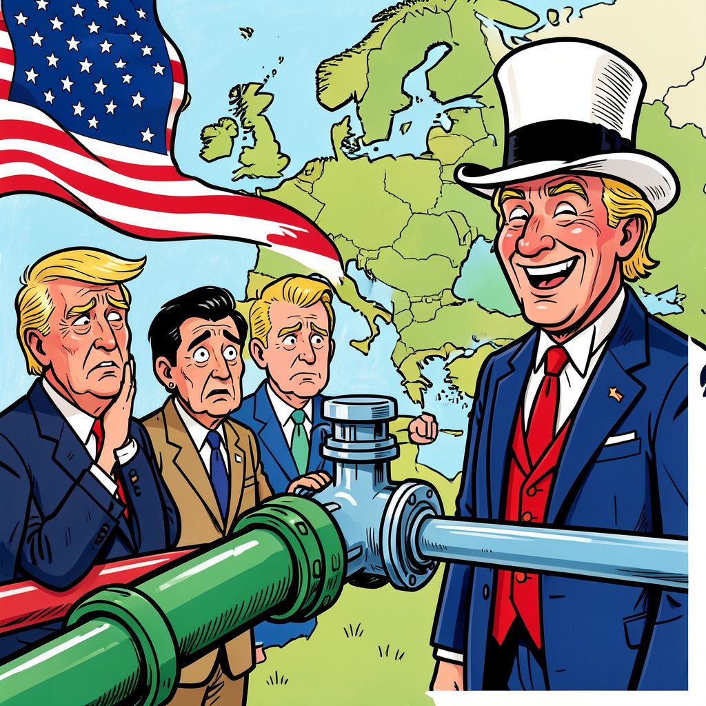 Europa ruilt Russische gasafhankelijkheid in voor Amerikaanse en wordt kwetsbaarder dan ooit