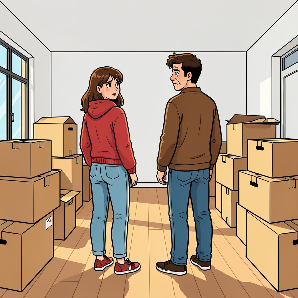 Het liefdesavontuur strandt vlak voor de verhuizing voor Roxy en Robert uit De Bondgenoten.