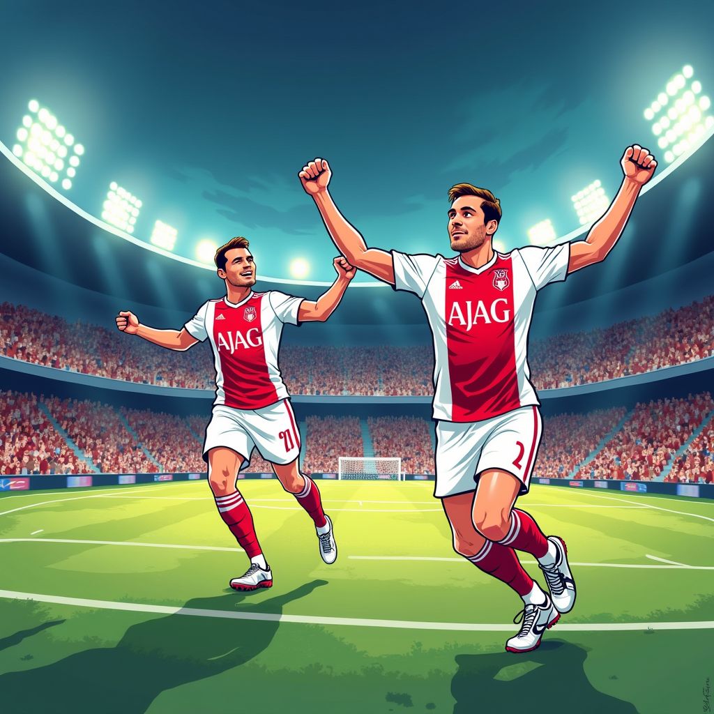 Ajax wint eindelijk weer thuis na wekenlange vuurwerkellende