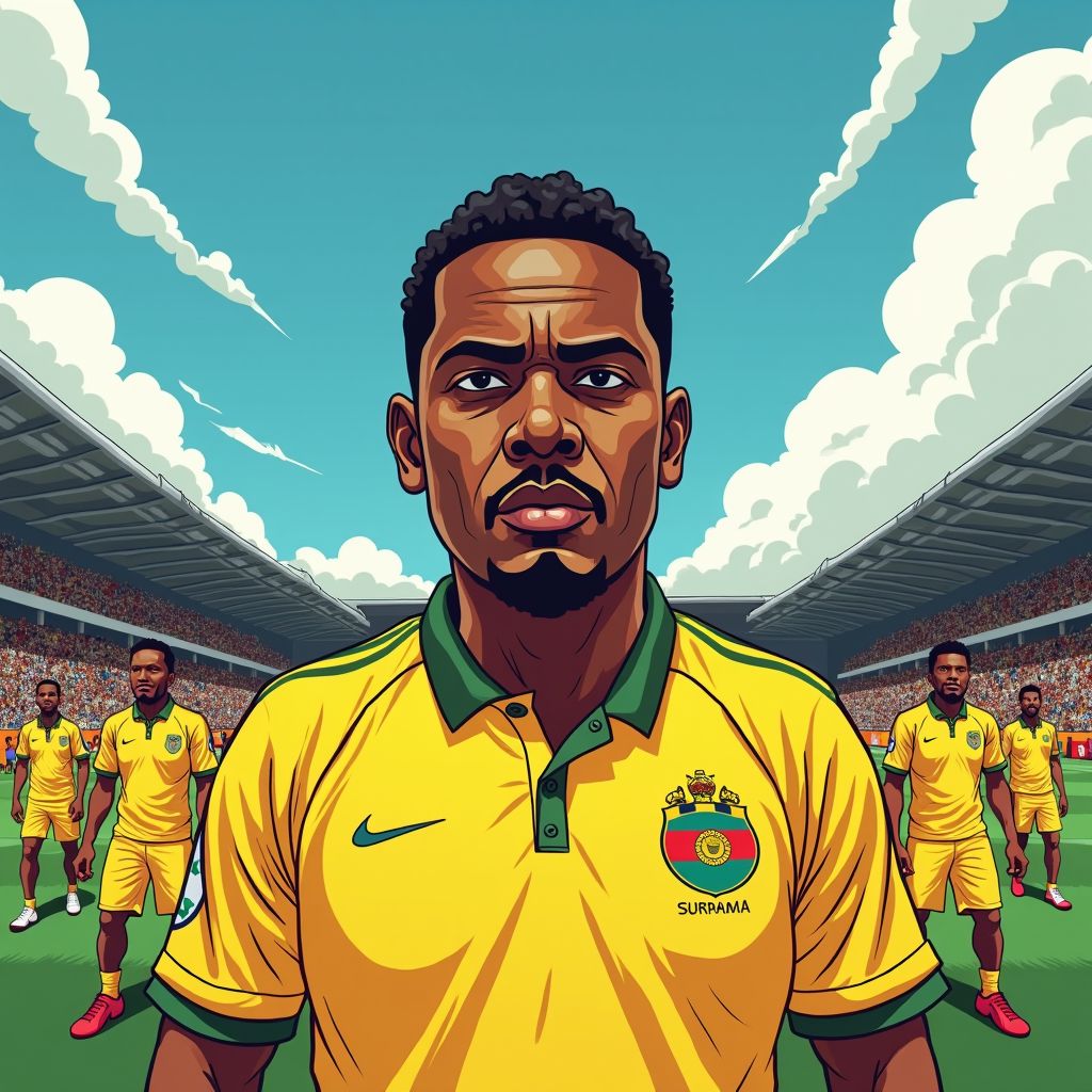 Stanley Menzo kan vannacht Suriname naar het eerste WK ooit leiden