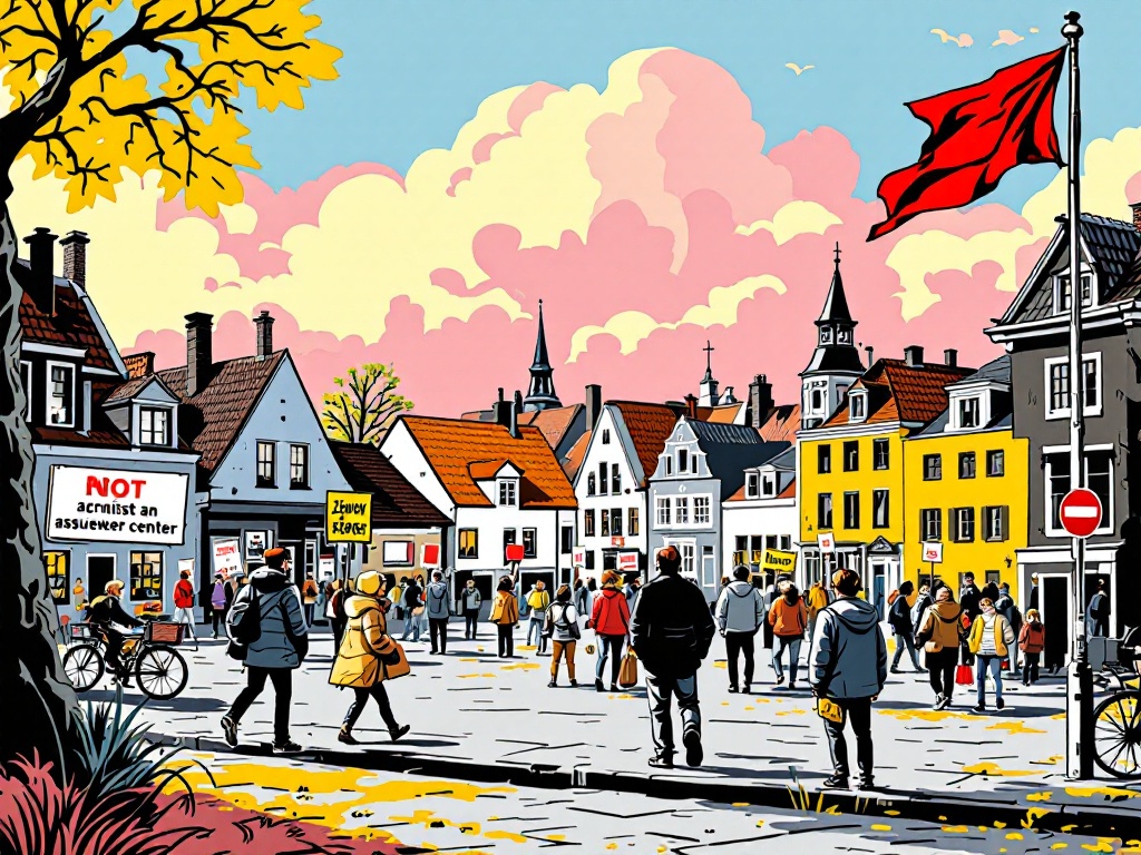 Zutphen in Volle Verwarring: Protest Tegen Asielzoekerscentrum