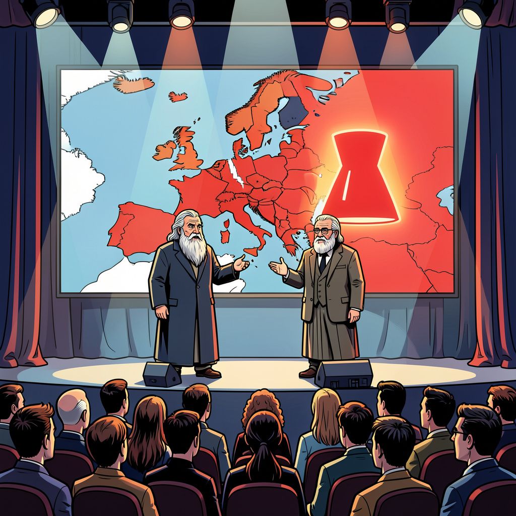 Russische ideologen noemen kernwapeninzet een 'goed scenario' op Russisch staatsforum