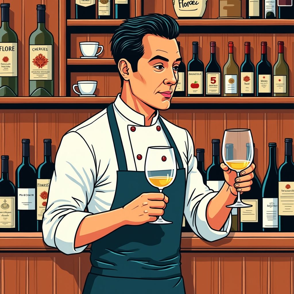 Amsterdamse sommelier beheert wijnkaart met 1850 verschillende flessen