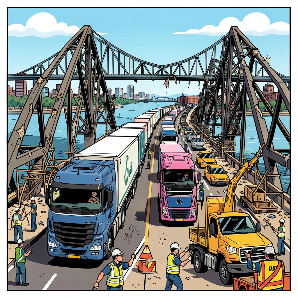 Rotterdam krijgt gigantische verkeerschaos door zwakke brug die morgen al dichtgaat