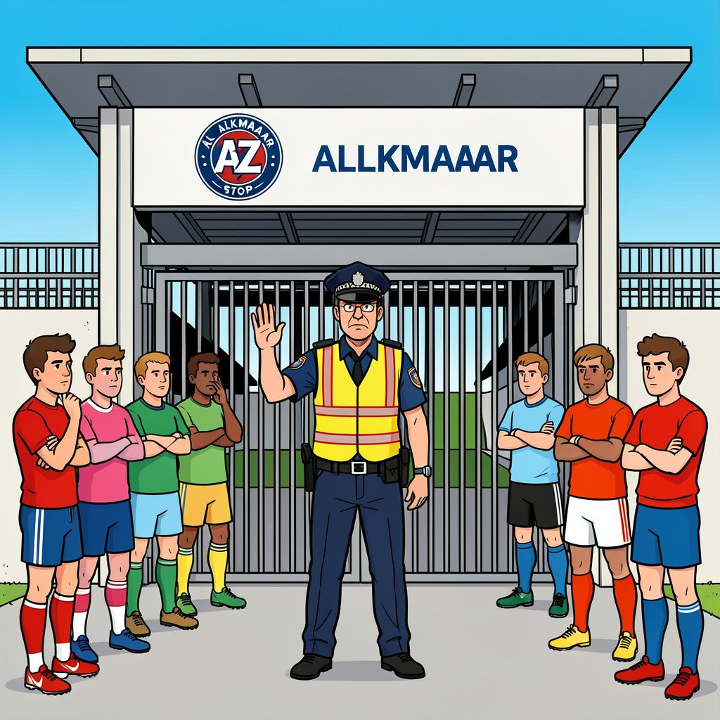Alkmaar sluit de poorten voor Israëlische supporters bij Europees duel van AZ.