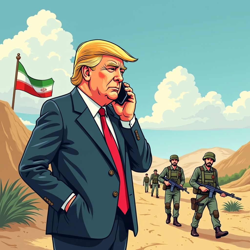 Trump belt Koerdische leiders om volksopstand in Iran te organiseren