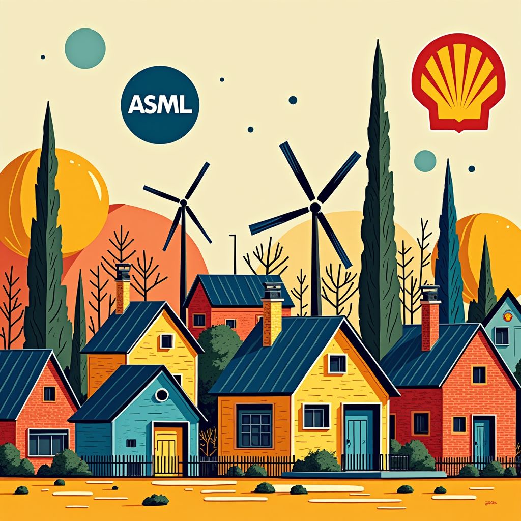Nederlandse huishoudens storten zich massaal op ASML-aandelen en overtreffen Shell voor het eerst