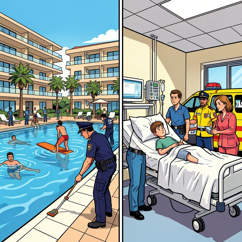 Nederlands gezin ziet vakantie veranderen in nachtmerrie na zwembadongeval op Kreta