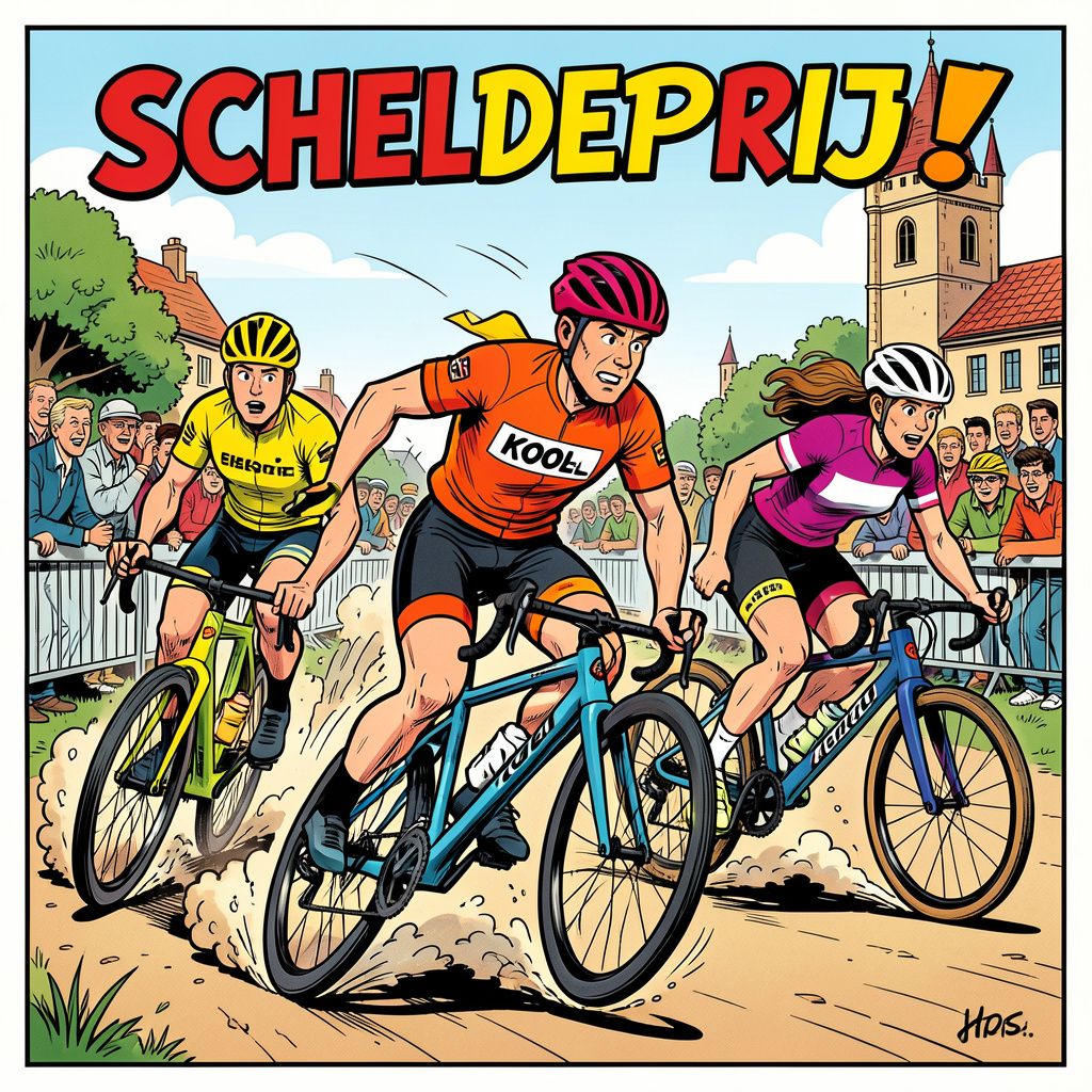 Charlotte Kool doorbreekt vloek van drie tweede plaatsen en wint eindelijk Scheldeprijs