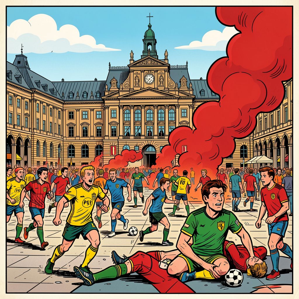 Vuurwerkverbod in Eindhoven faalt: meer PSV-fans raken gewond dan vorig jaar