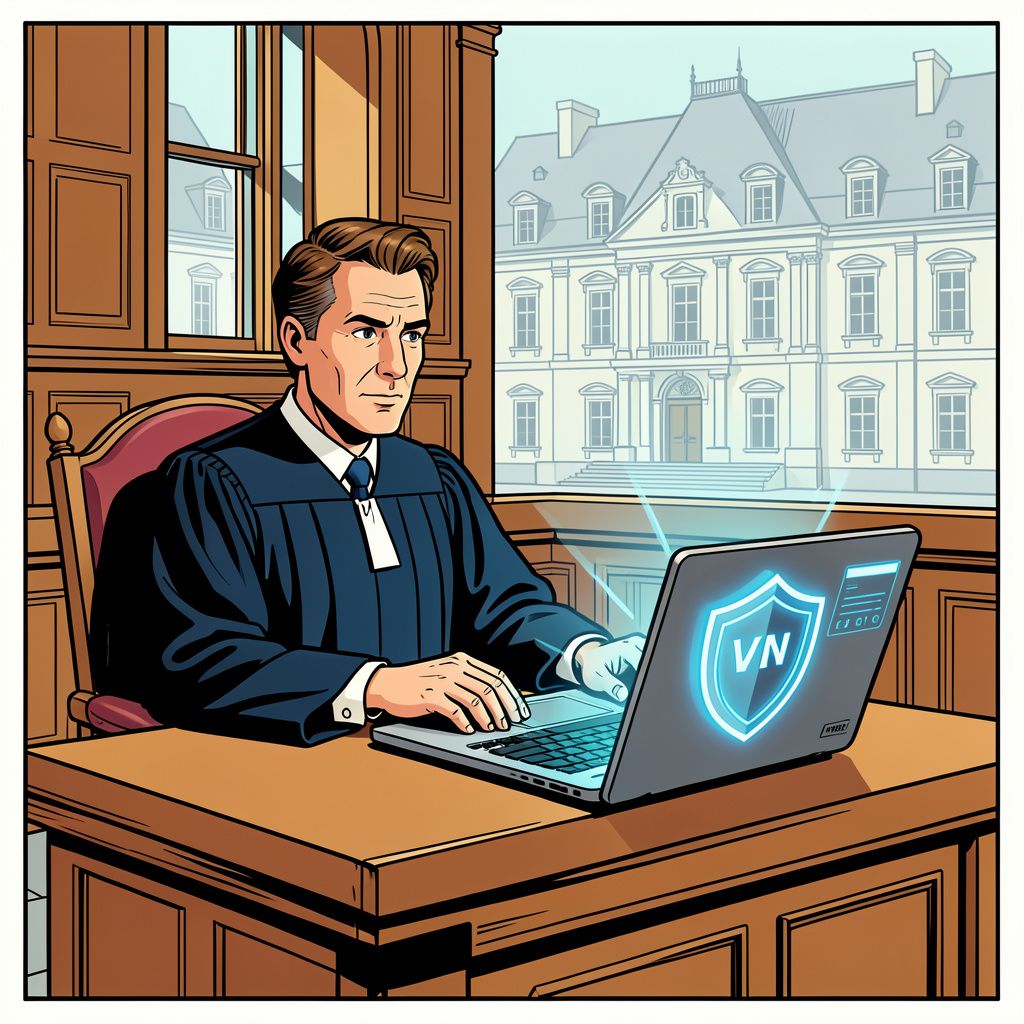 Vpn-diensten zijn volkomen legaal en niet verantwoordelijk voor uw online omwegen.