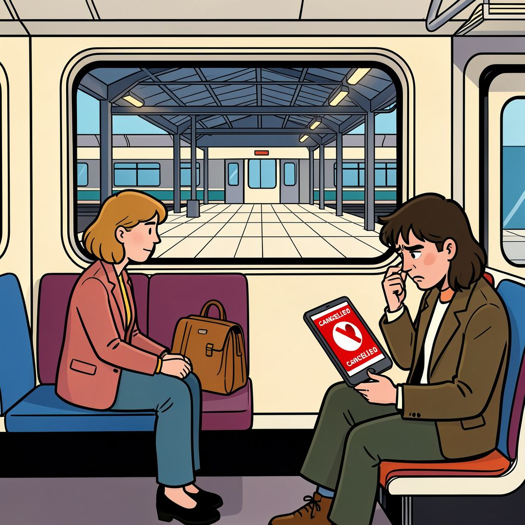 Jouw tas mag op de lege treinstoel blijven staan, maar NS schrapt wel direct de stakingsvergoeding.