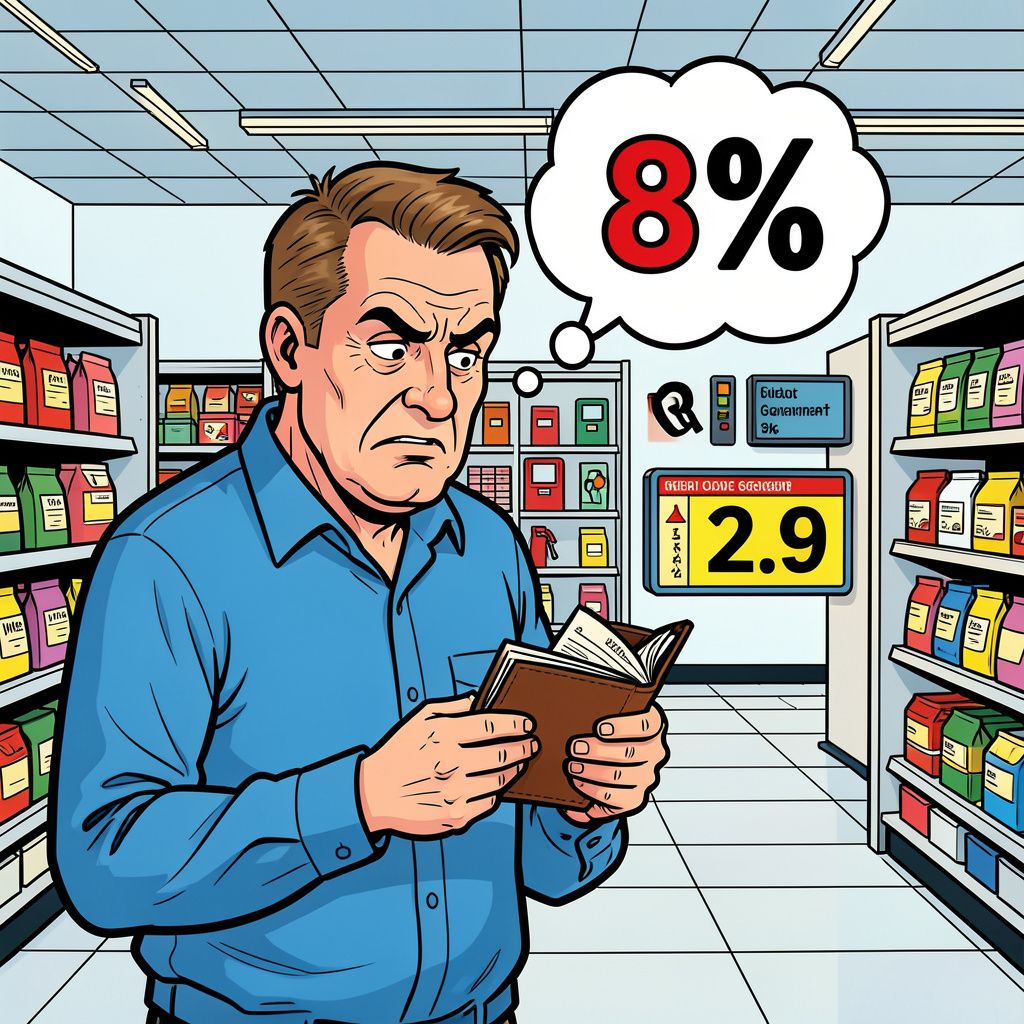 Nederlanders voelen een inflatie van acht procent, maar de echte cijfers vertellen een heel ander verhaal.