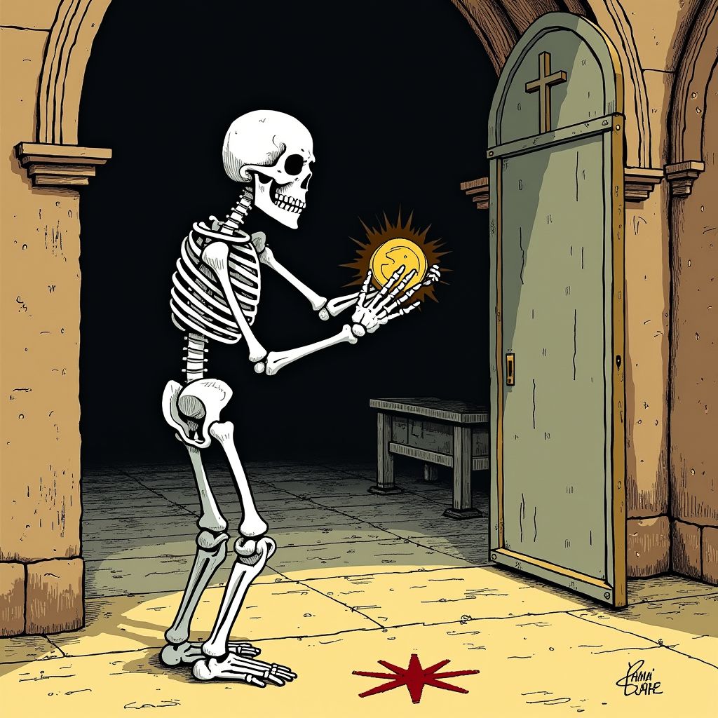 Een Franse munt bij het skelet verraadt mogelijk de identiteit van de beroemde musketier d'Artagnan