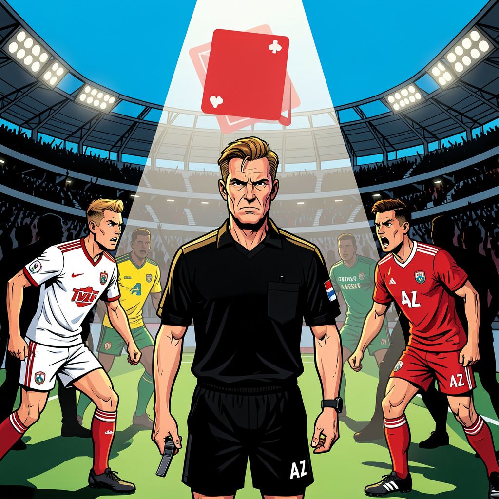 Sander van der Eijk fluit alweer een FC Twente wedstrijd en dat zorgt voor ophef