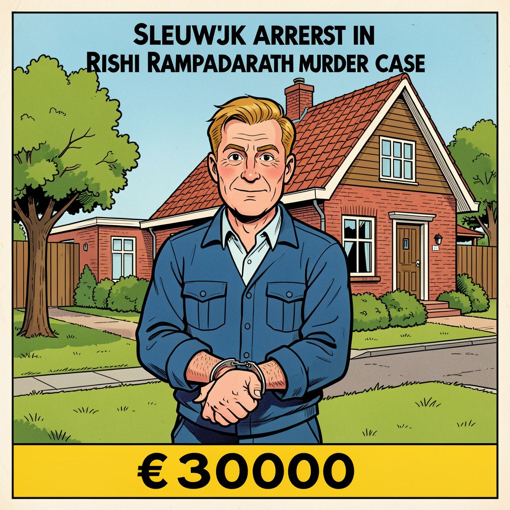 Na drie jaar onderzoek wordt verdachte aangehouden voor moord op Rishi Rampadarath