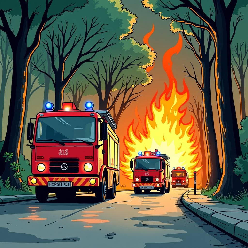 brandweer rukt uit voor smeulende bosbrand in waalre die zich ondergronds verspreidt