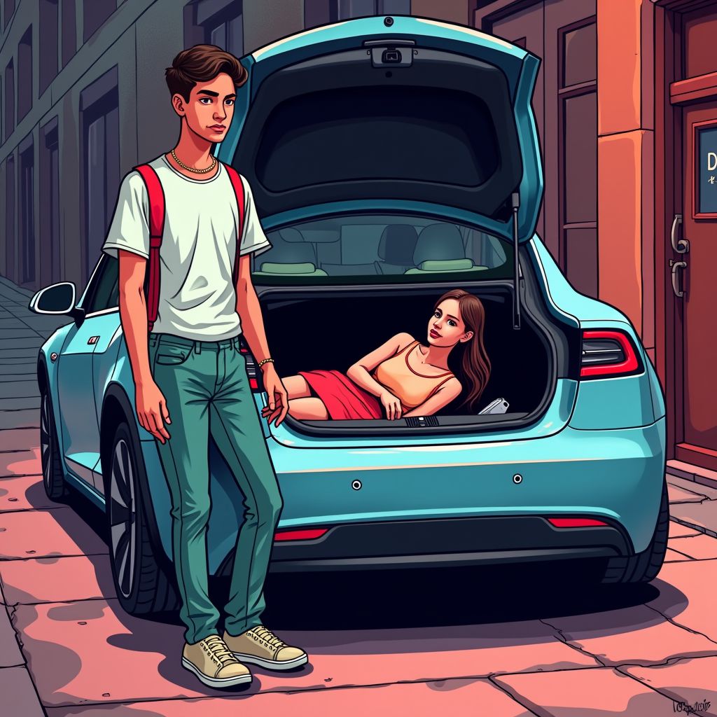 TikTok-ster D4vd wordt verdachte in moordzaak na gruwelijke ontdekking in Tesla