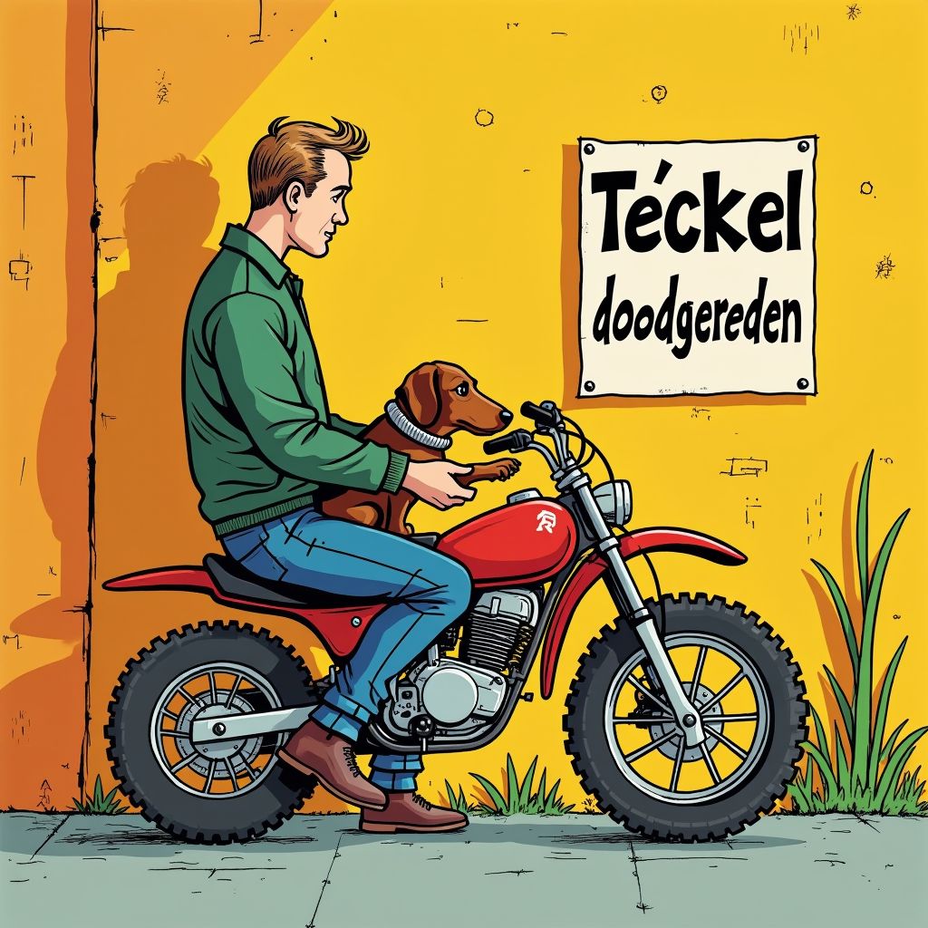 Quadbestuurder rijdt teckel dood en verdwijnt spoorloos na aanrijding in Bunschoten