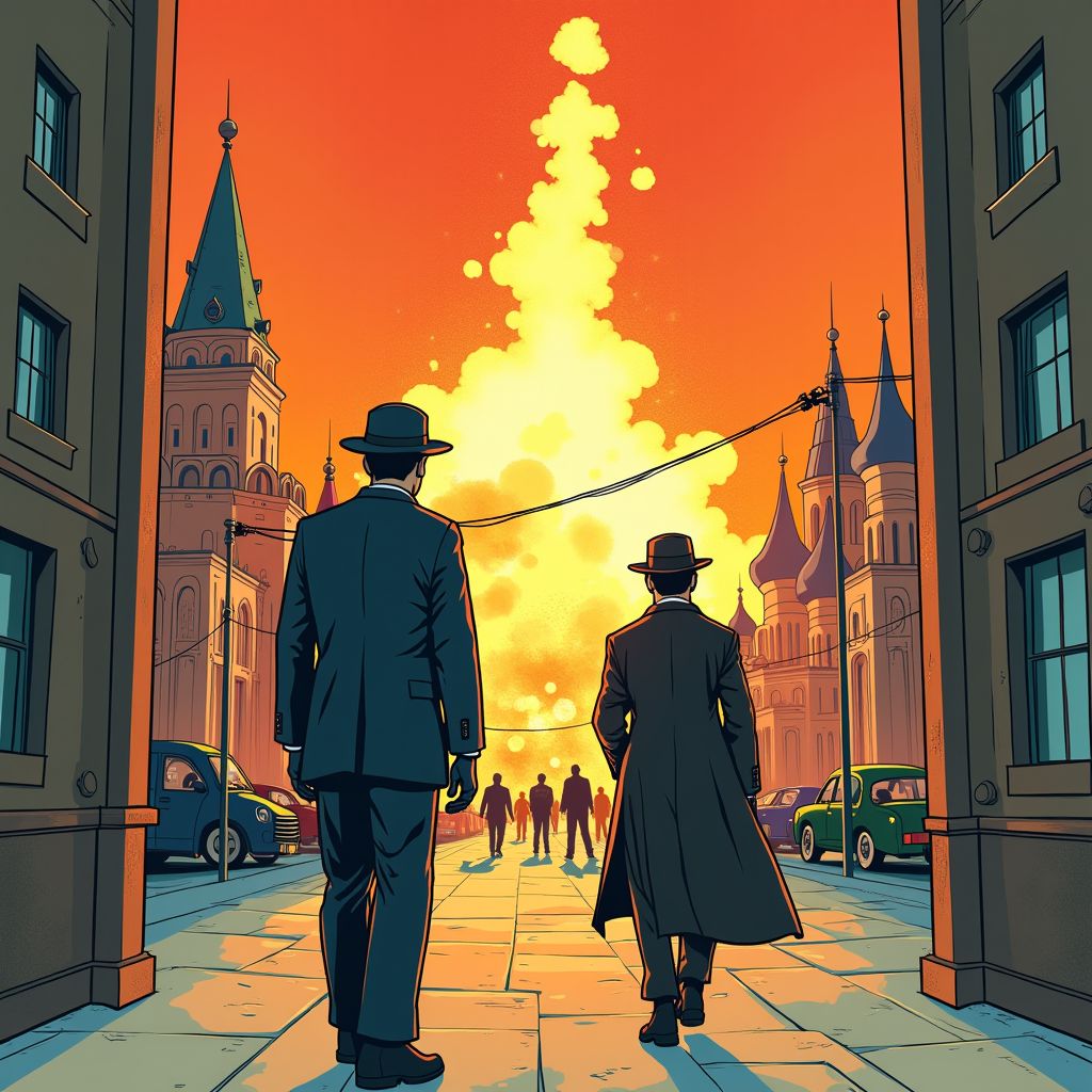 Moskou wordt opnieuw getroffen door dodelijke explosie terwijl agenten verdachte wilden arresteren