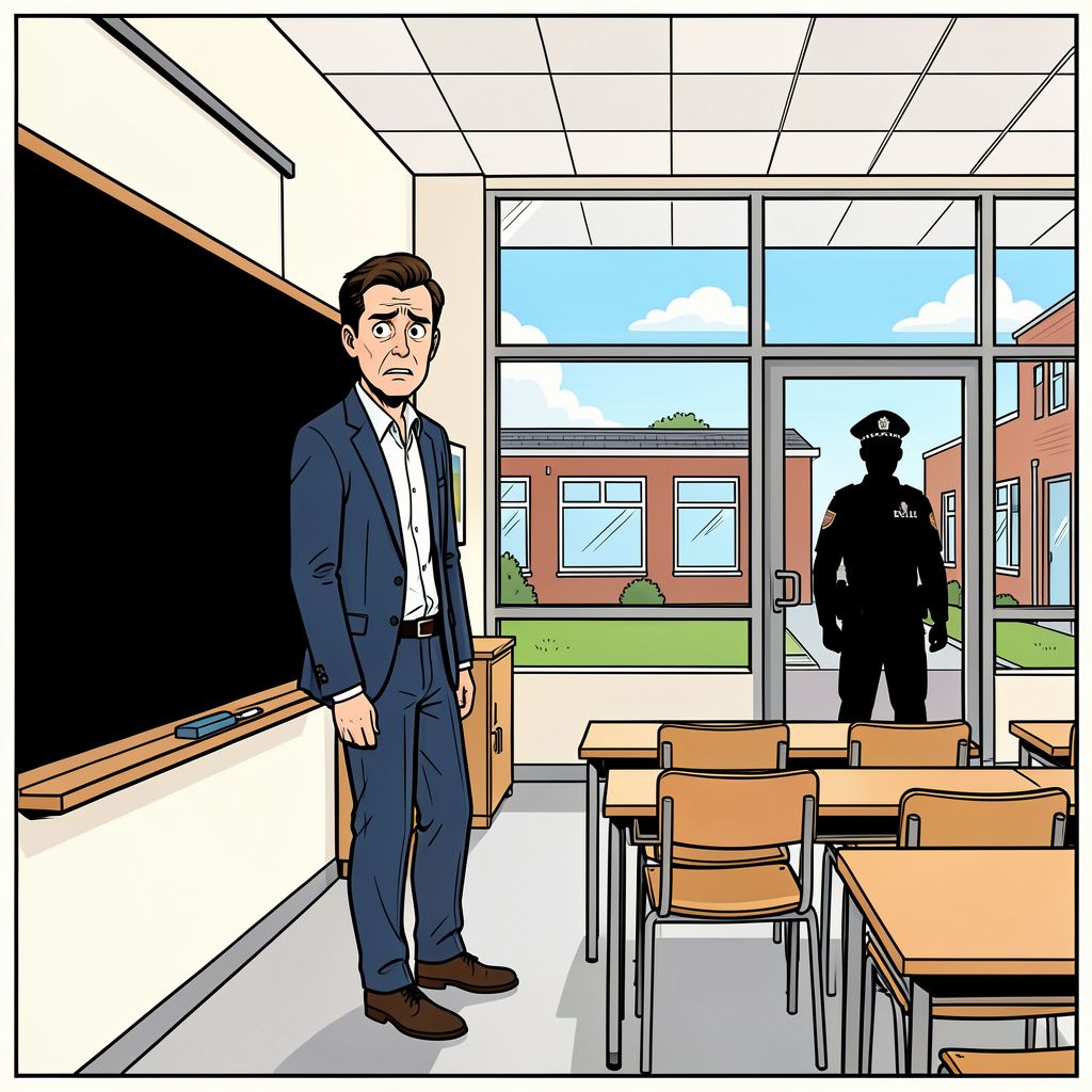Een docent van de middelbare school Were Di in Valkenswaard is op staande voet ontslagen vanwege een relatie met een minderjarige leerling.