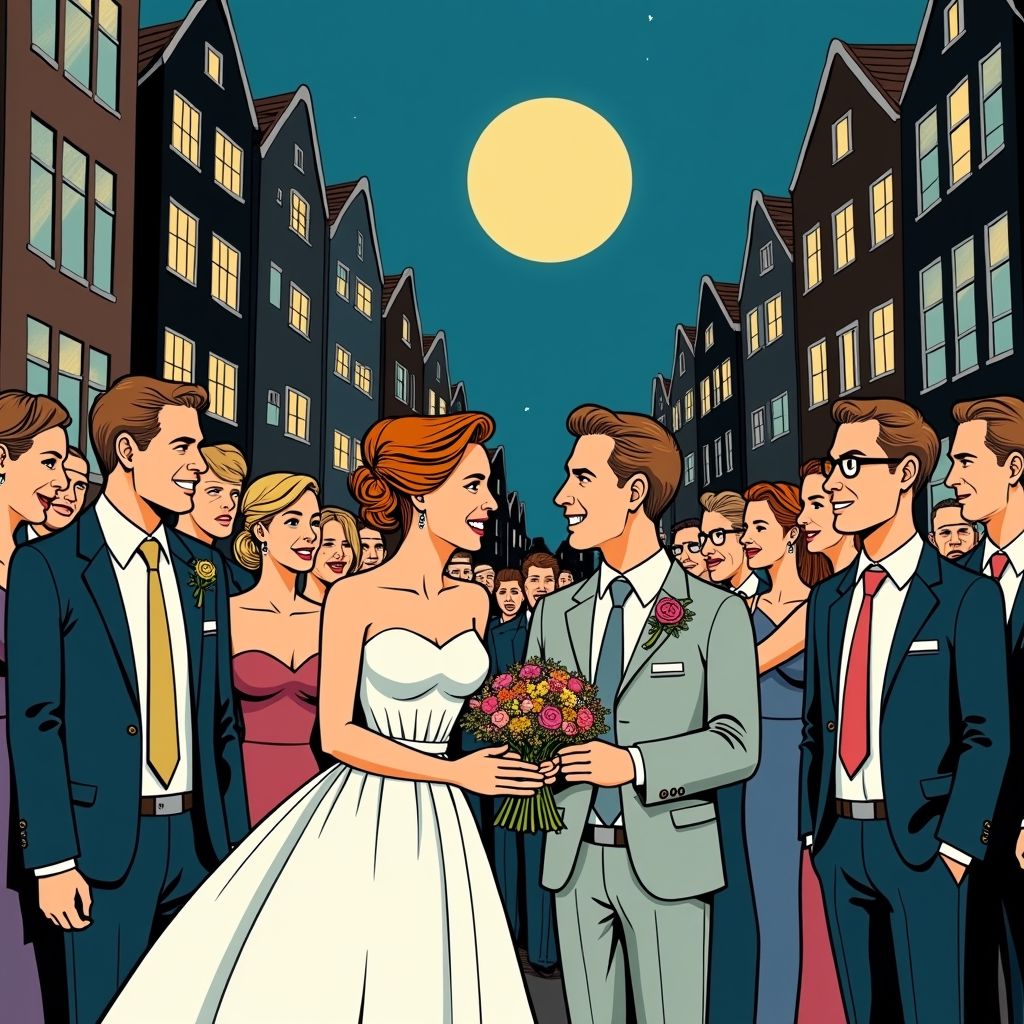 Nederland viert wereldprimeur met middernachtse huwelijken op 25-jarig jubileum homohuwelijk