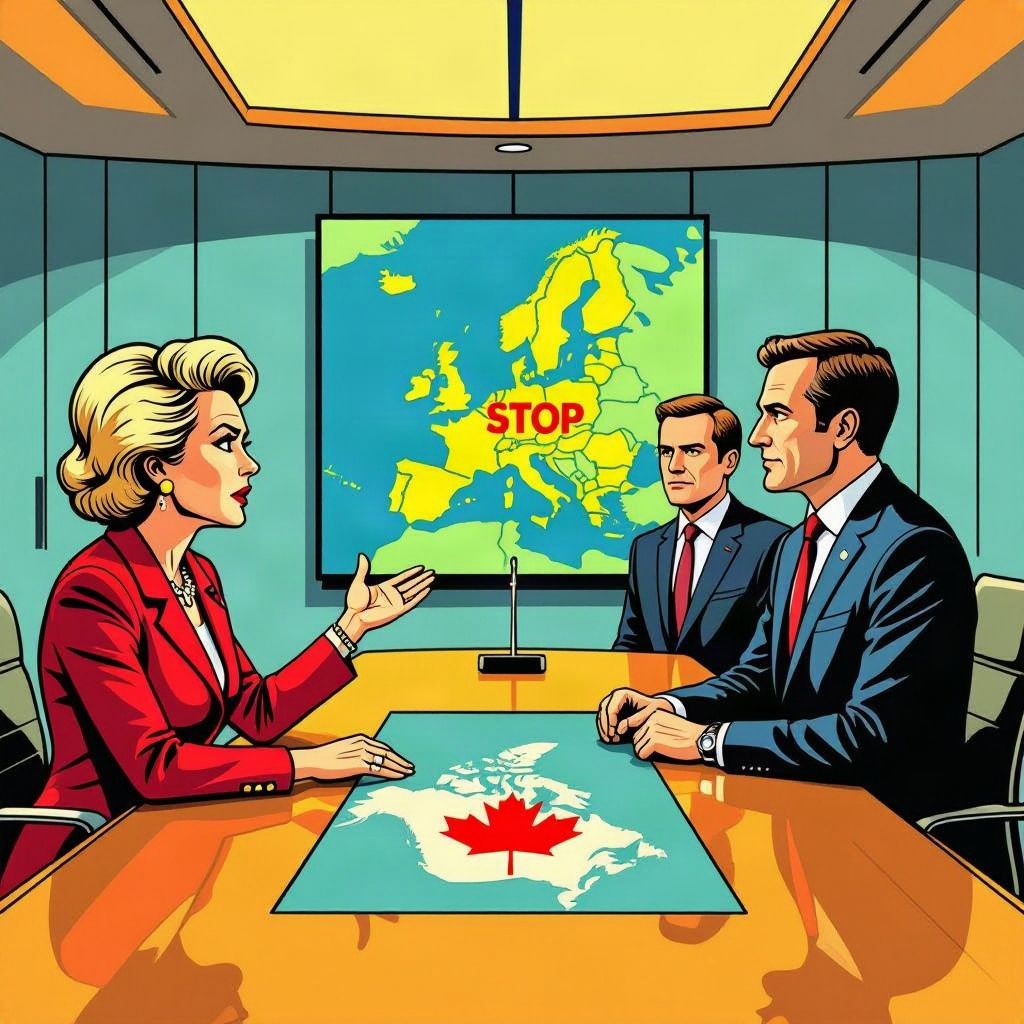 Europese leiders zetten een streep door het geassocieerd EU-lidmaatschap voor Canada.