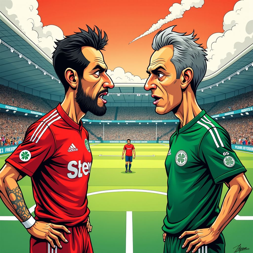 Van Persie vecht voor zijn baan terwijl Feyenoord richting Celtic strompelt