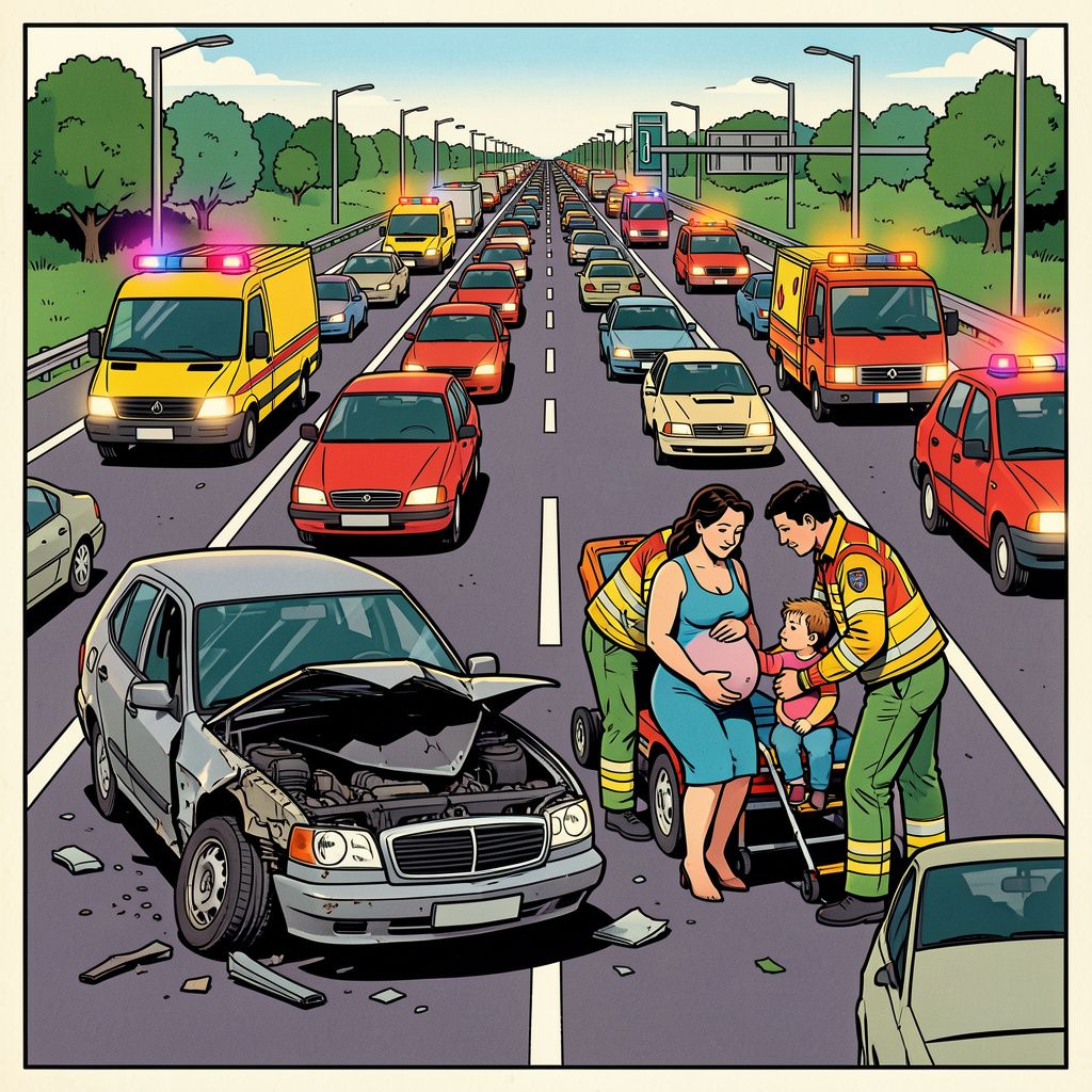 Zware klap op de snelweg A7 eist gewonden en zorgt voor flinke chaos.