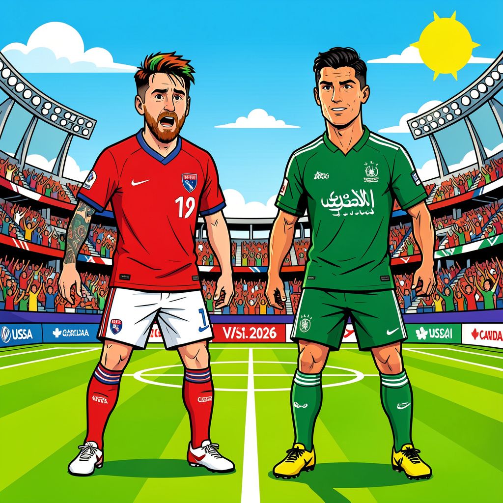 messi en ronaldo gaan voor record: wie wordt de eerste met zes wk’s op rij?