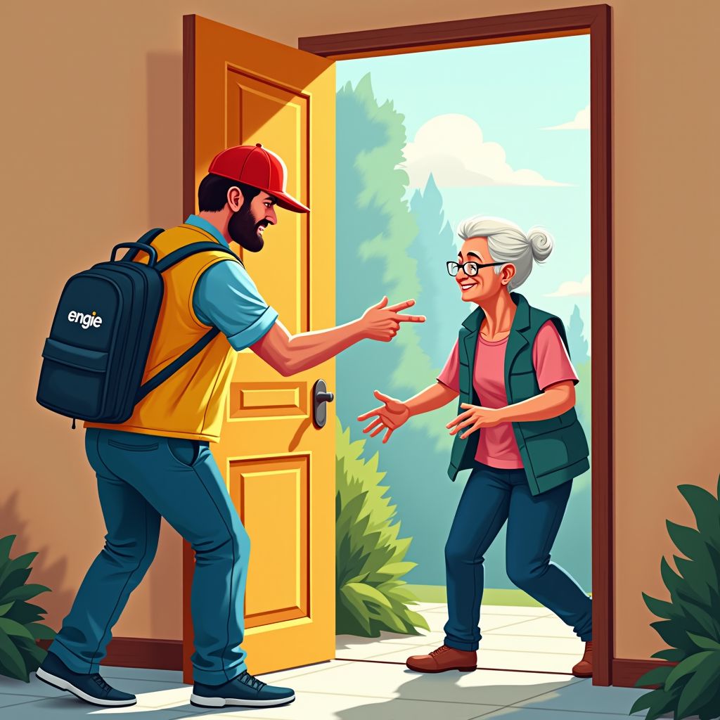 Energiegigant Engie stopt volledig met deur-aan-deurverkoop na ziekenhuisopname senior