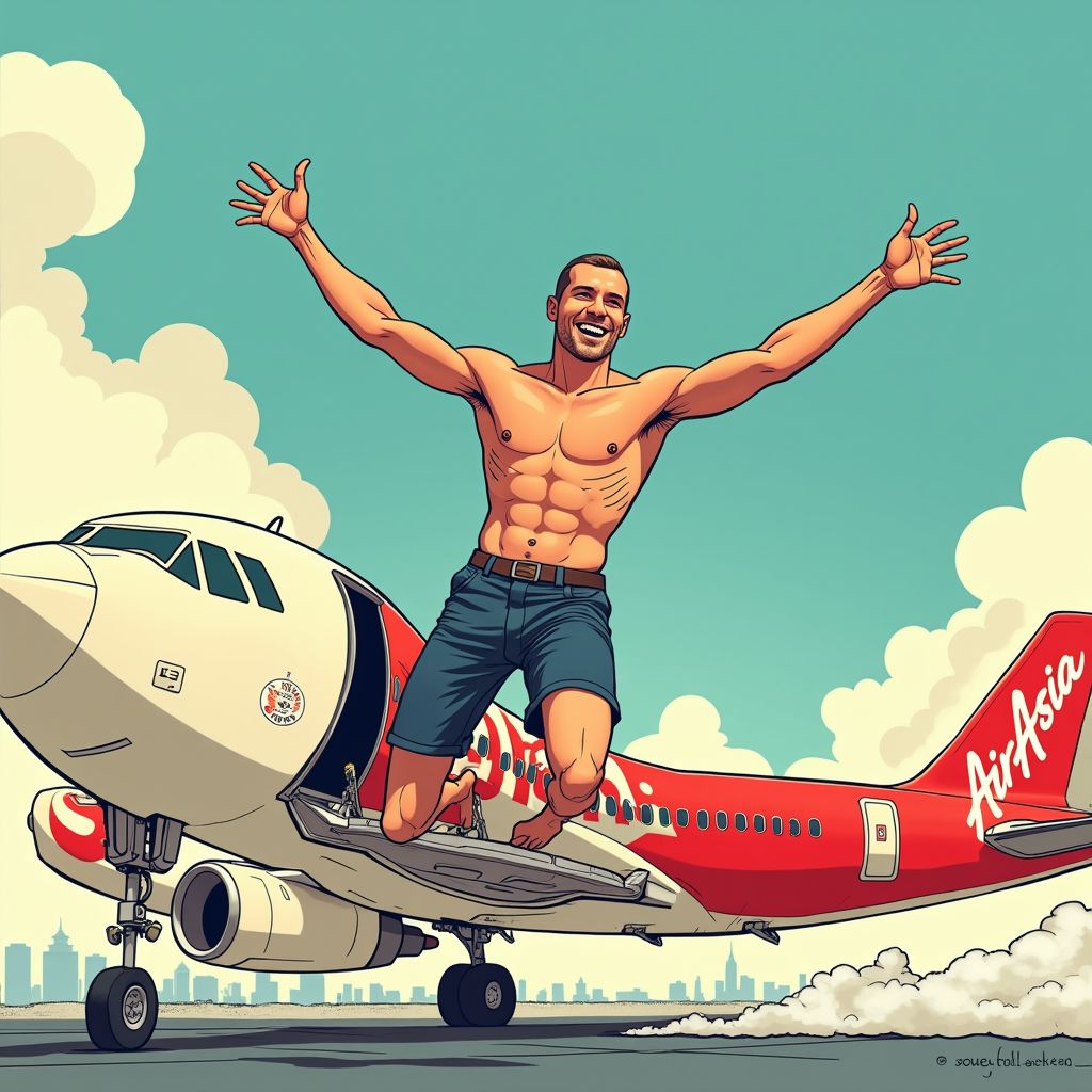 Russische passagier springt in ondergoed van vliegtuig na chaotische vlucht