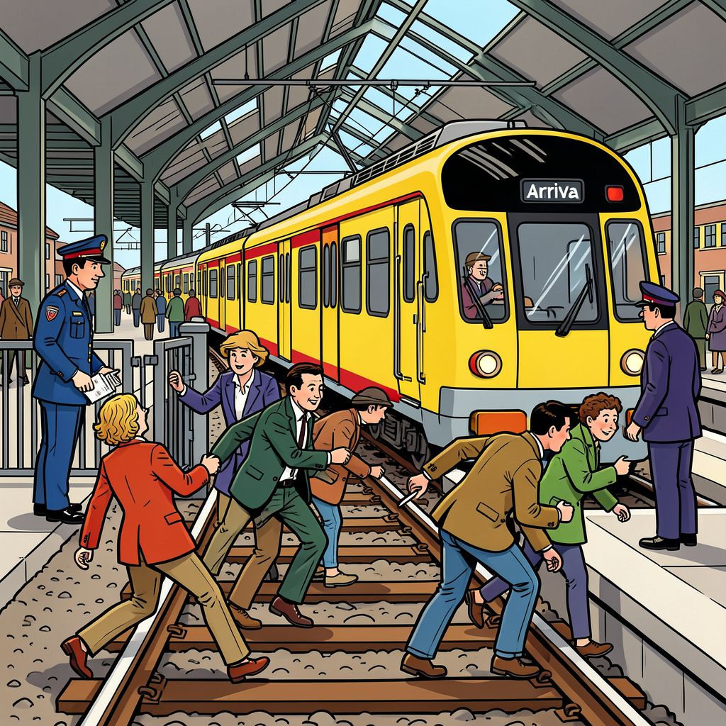 Vervoerder Arriva zet dure perroncontroles in tegen creatieve zwartrijders op de Vechtdallijn.