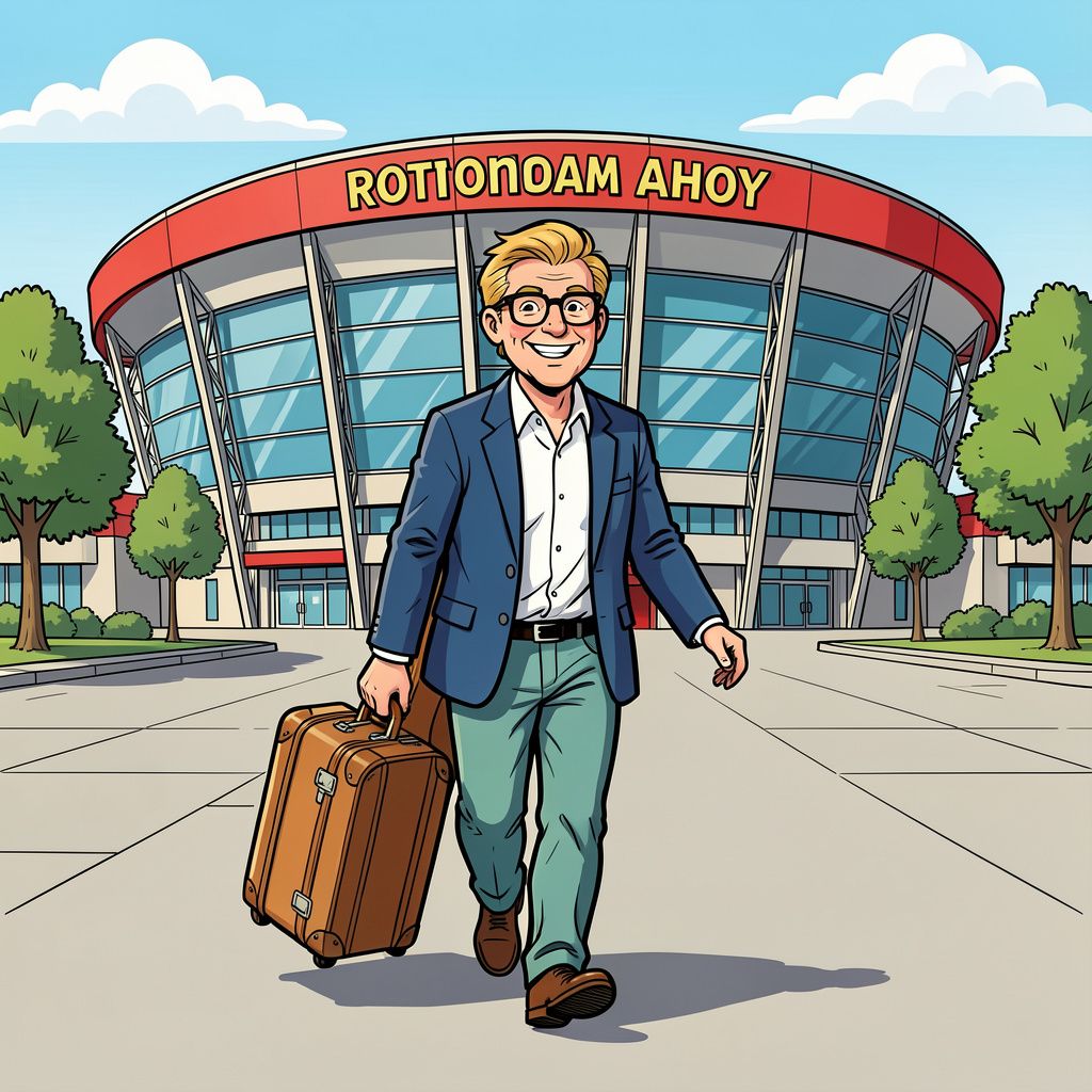 Na 72 shows in Eindhoven pakt Guus Meeuwis zijn koffers en trekt naar Rotterdam