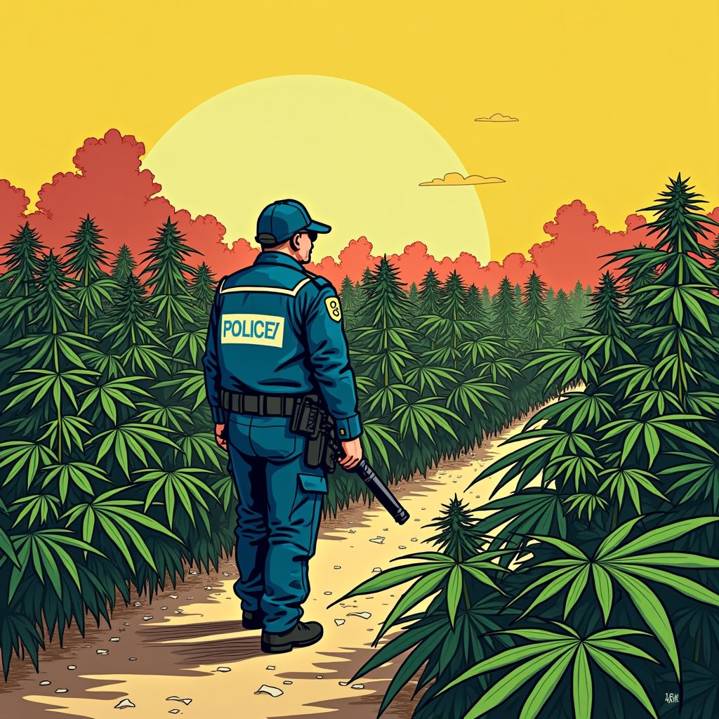 Politie vindt duizenden hennepplanten en vuurwapen in Bleiswijk