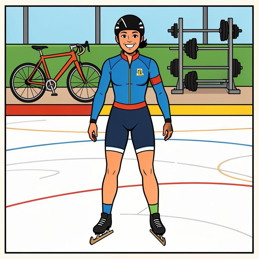 Na een flinke motivatiedip staat schaatsster Joy Beune weer met plezier op het ijs.