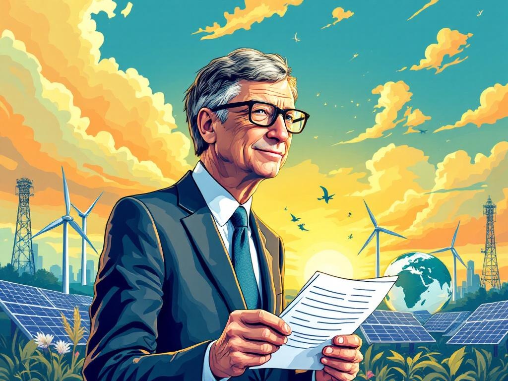Bill Gates schokt klimaatwereld met radicale ommezwaai in nieuwe memo